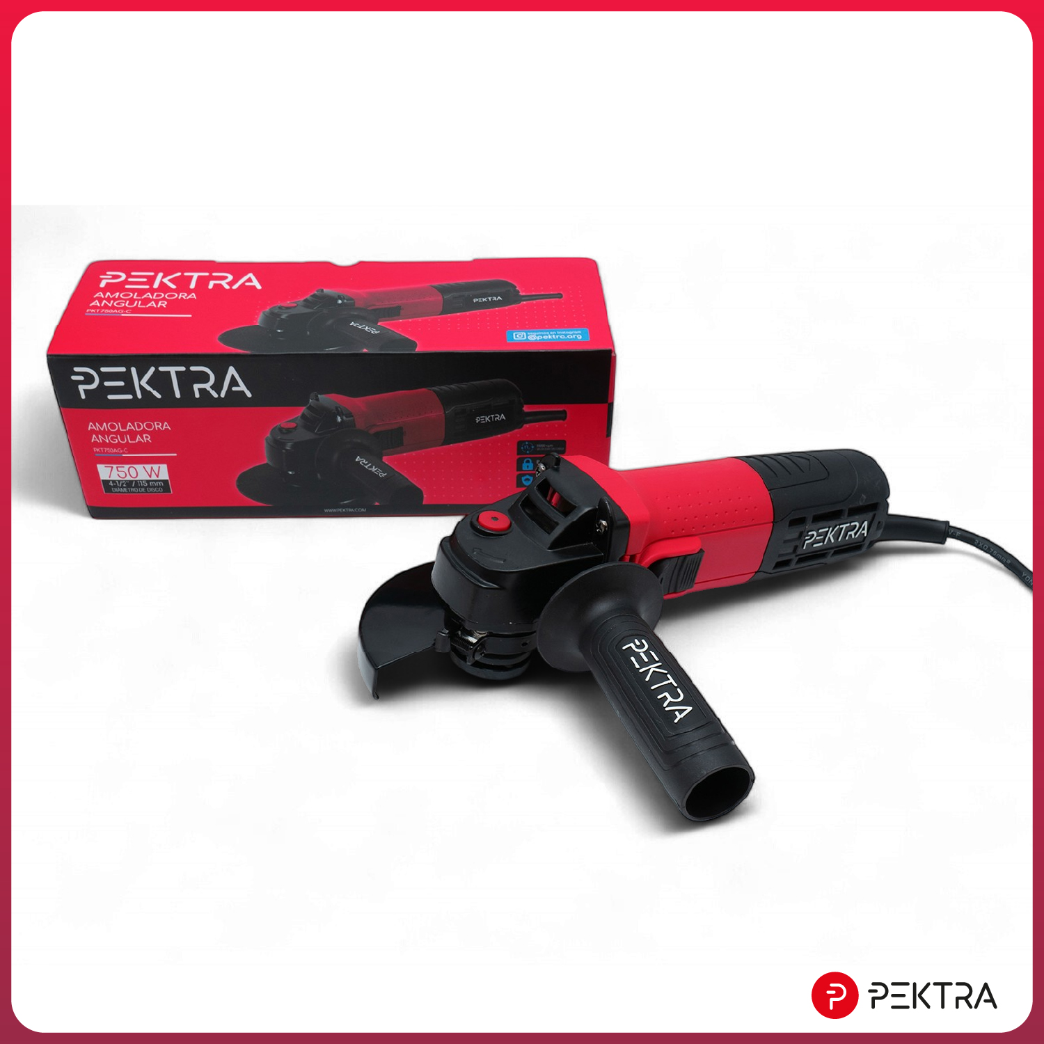 Amoladora Angular PEKTRA 750W
